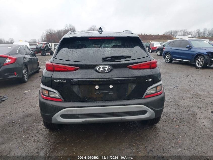 2023 Hyundai Kona Sel VIN: KM8K6CAB0PU002225 Lot: 41070593