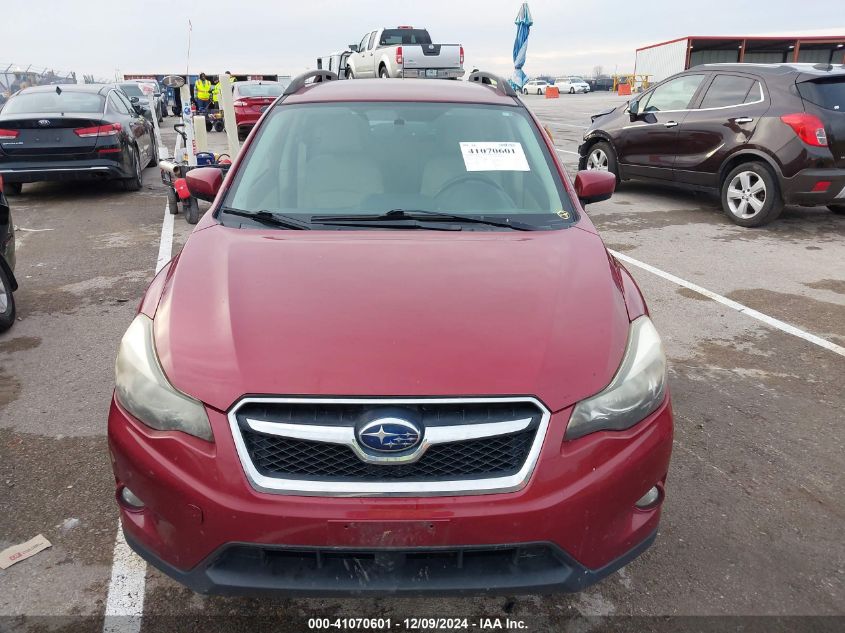 2015 Subaru Xv Crosstrek 2.0I Premium VIN: JF2GPACC1F9245501 Lot: 41070601