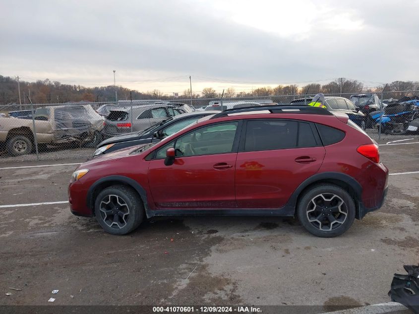 2015 Subaru Xv Crosstrek 2.0I Premium VIN: JF2GPACC1F9245501 Lot: 41070601