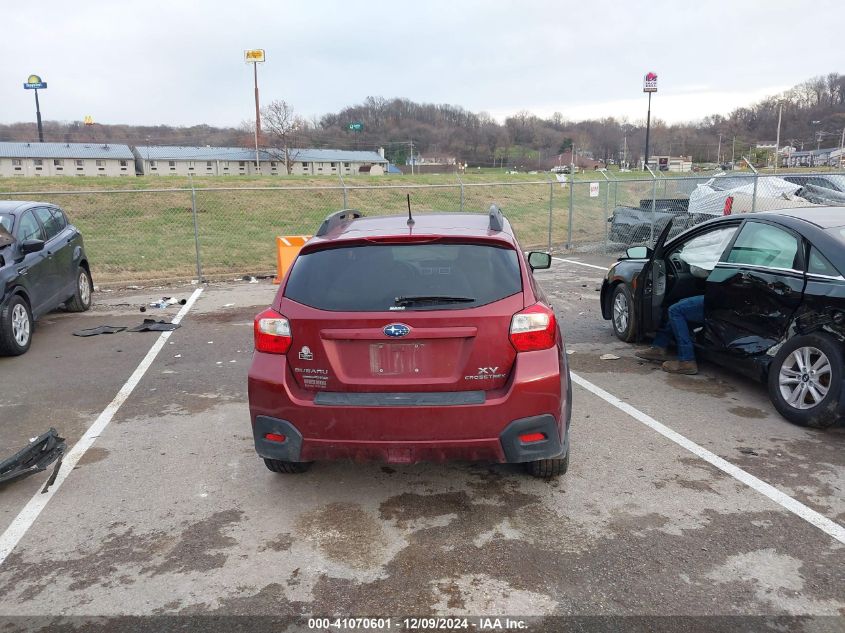 2015 Subaru Xv Crosstrek 2.0I Premium VIN: JF2GPACC1F9245501 Lot: 41070601