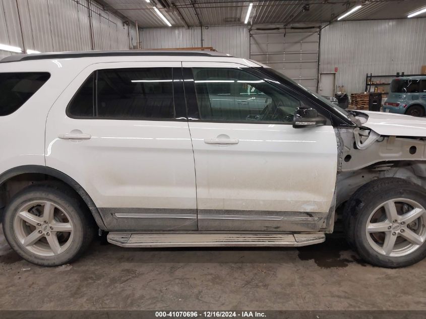 2017 Ford Explorer Xlt VIN: 1FM5K8D85HGD24803 Lot: 41070696