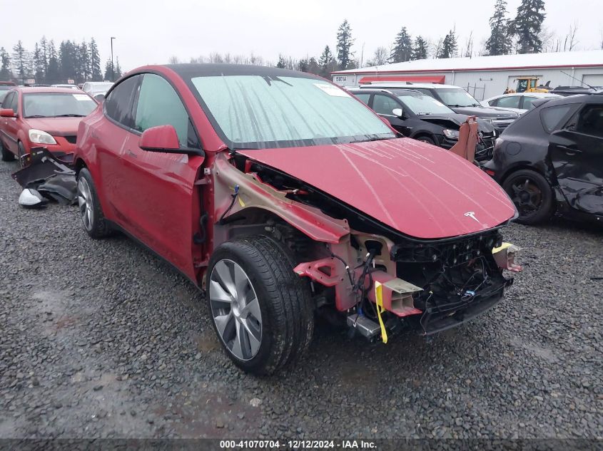 2023 TESLA MODEL Y AWD/LONG RANGE DUAL MOTOR ALL-WHEEL DRIVE - 7SAYGDEE1PF966222