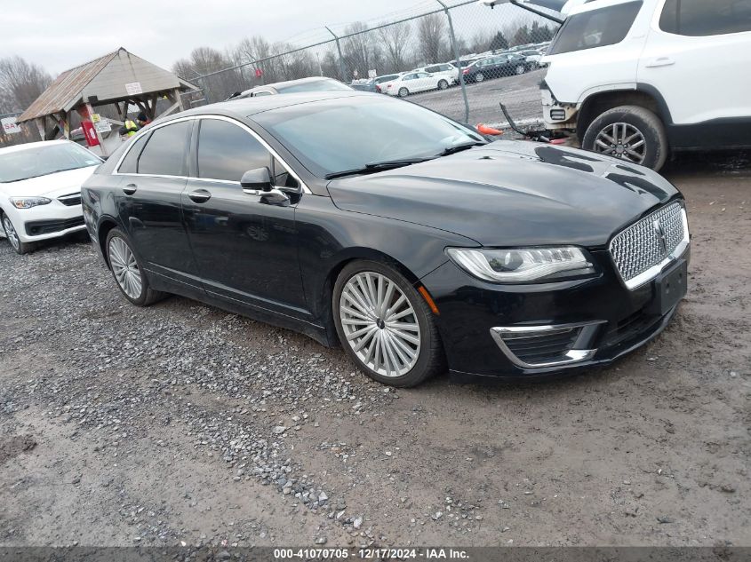 VIN 3LN6L5E99HR603767 2017 Lincoln MKZ, Reserve no.1