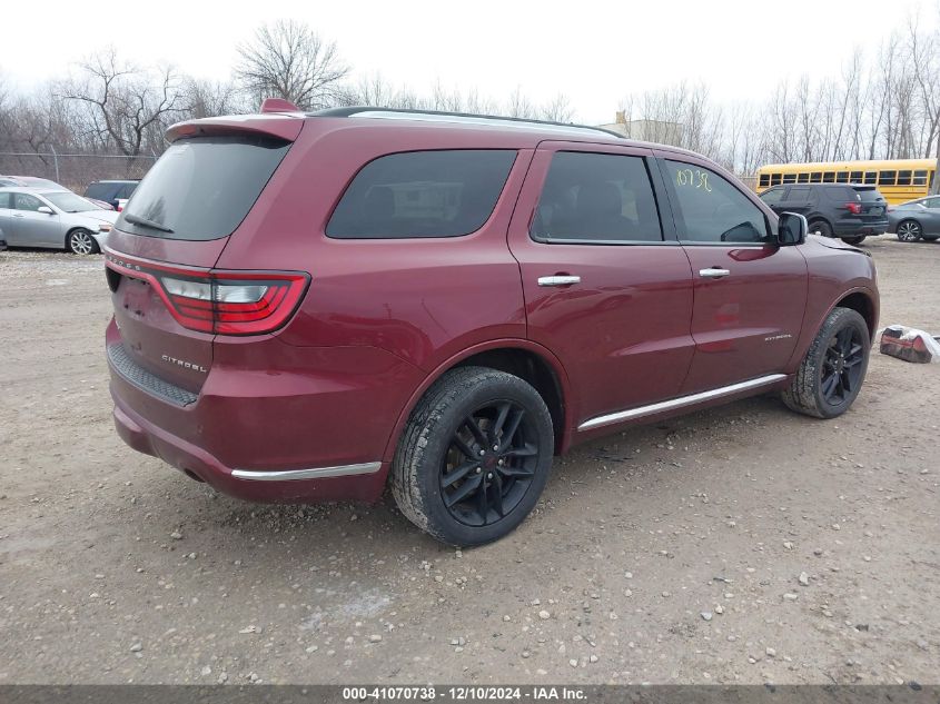 VIN 1C4RDJEG6GC353908 2016 Dodge Durango, Citadel no.4