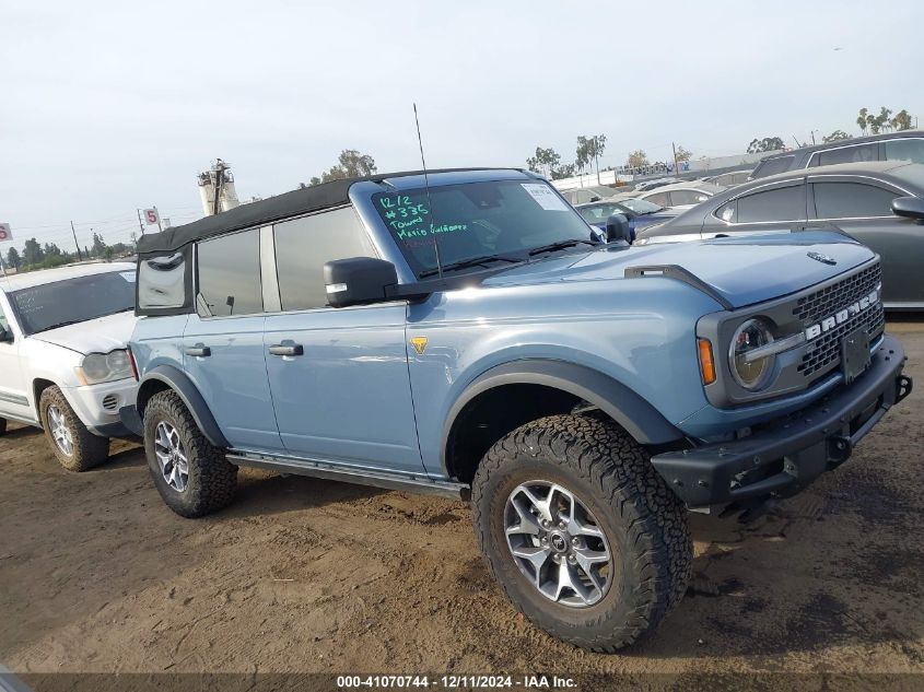 2024 Ford Bronco Badlands VIN: 1FMEE9BP9RLA24861 Lot: 41070744