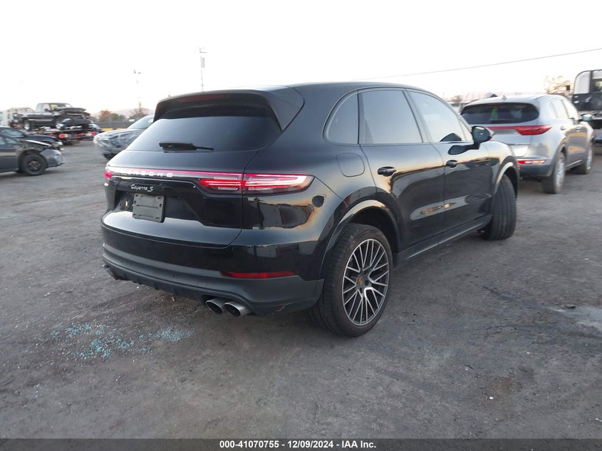 Vin: wp1ab2ay1kda61379, lot: 41560755, porsche cayenne s 20194