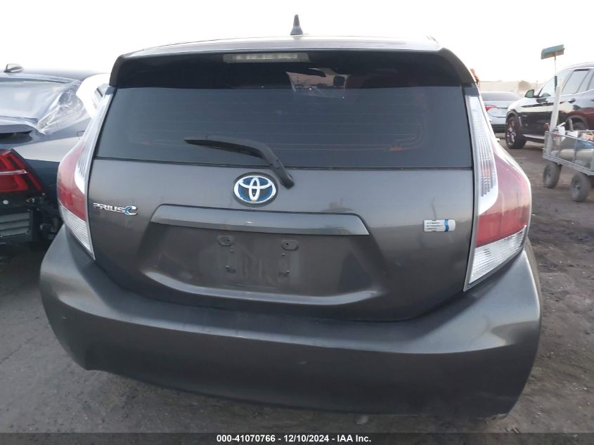 2015 Toyota Prius C Two VIN: JTDKDTB30F1586854 Lot: 41070766