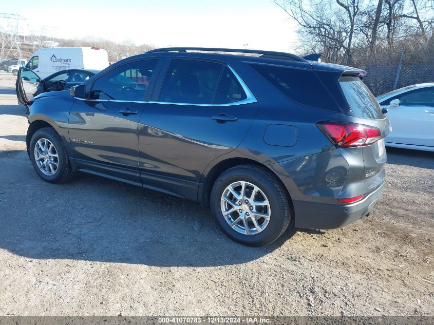 VIN 3GNAXUEV8NS182596 2022 Chevrolet Equinox, Awd Lt no.3