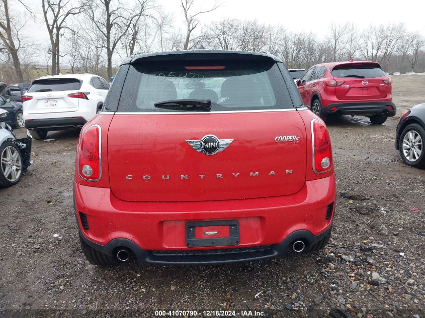 2015 Mini Countryman Cooper S VIN: WMWZC3C58FWT05434 Lot: 41070790