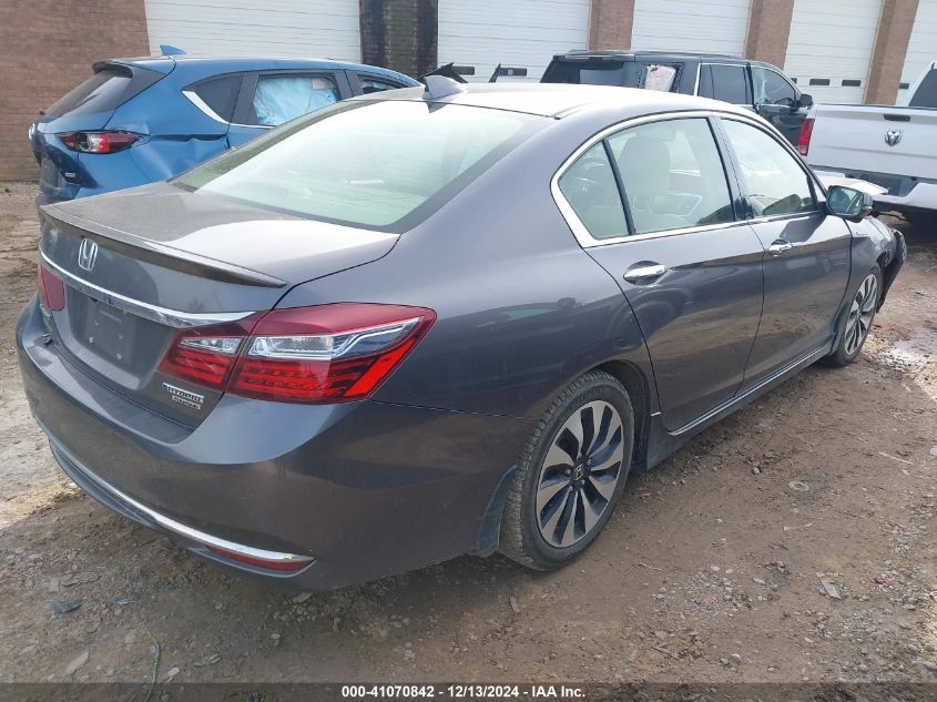 VIN JHMCR6F75HC010008 2017 HONDA ACCORD HYBRID no.4