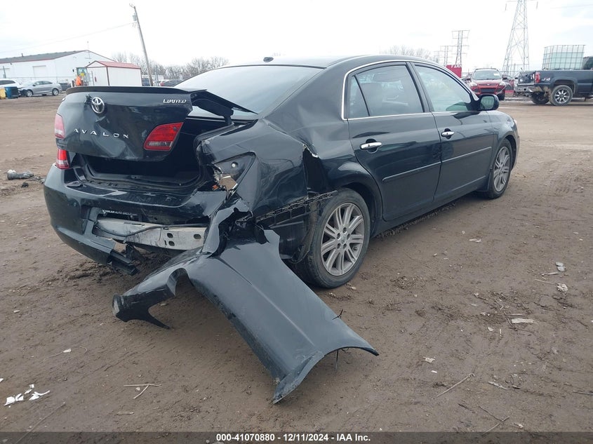 2009 TOYOTA AVALON VIN: 4T1BK36B09U336228