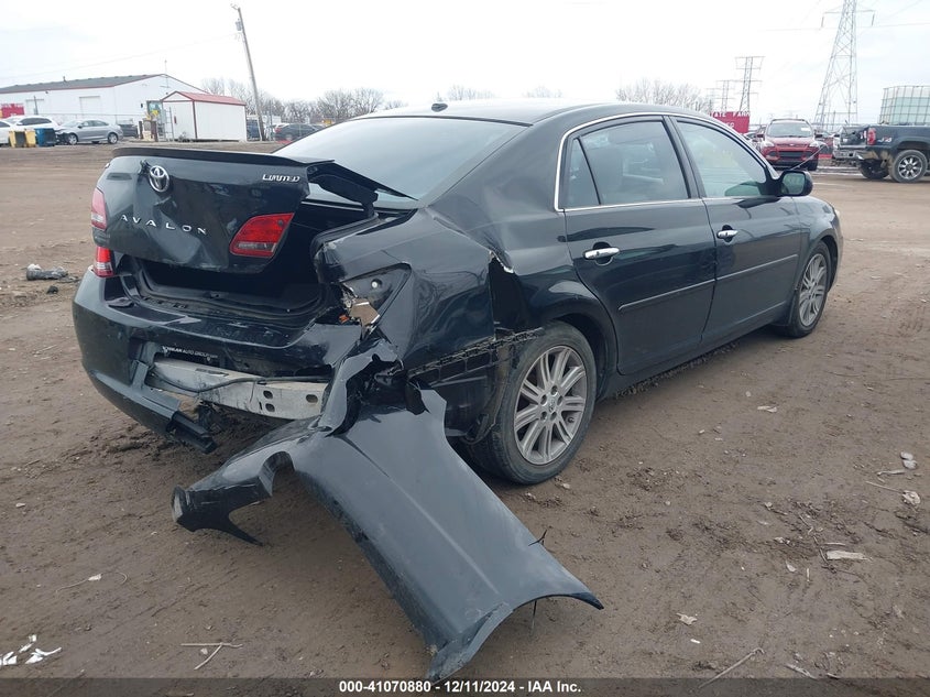 2009 TOYOTA AVALON VIN: 4T1BK36B09U336228