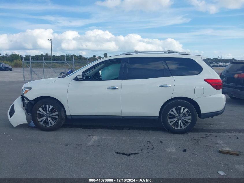 2019 Nissan Pathfinder Sv VIN: 5N1DR2MN6KC580537 Lot: 41070888