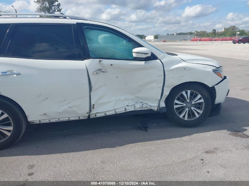 2019 Nissan Pathfinder Sv VIN: 5N1DR2MN6KC580537 Lot: 41070888