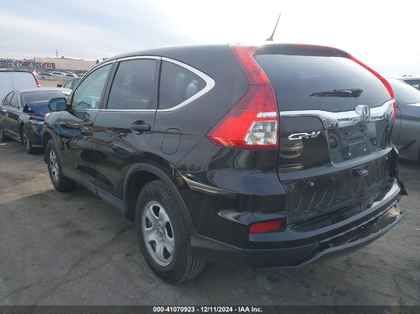 2015 HONDA CR-V LX - 3CZRM3H31FG709336