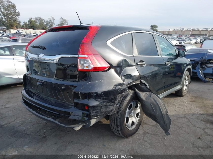 VIN 3CZRM3H31FG709336 2015 Honda CR-V, LX no.4