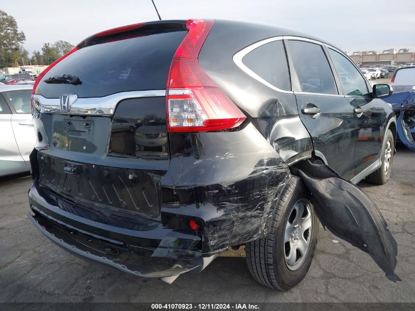 2015 HONDA CR-V LX - 3CZRM3H31FG709336