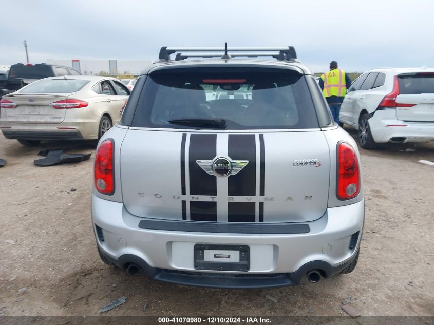 2013 Mini Countryman Cooper S VIN: WMWZC3C59DWP24437 Lot: 41070980