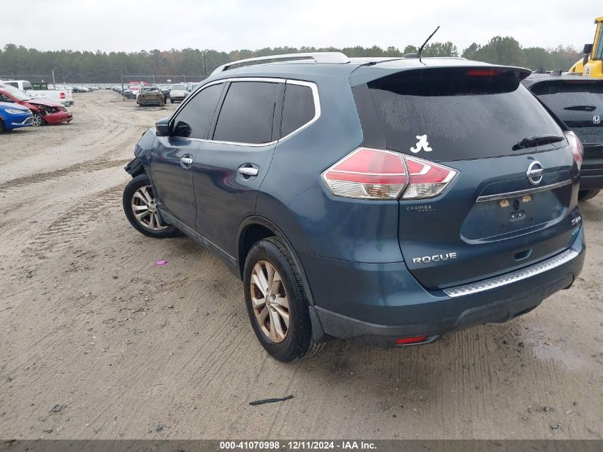 VIN 5N1AT2MKXEC782215 2014 NISSAN ROGUE no.3