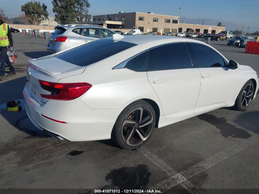 VIN 1HGCV1F39JA058837 2018 Honda Accord, Sport no.4