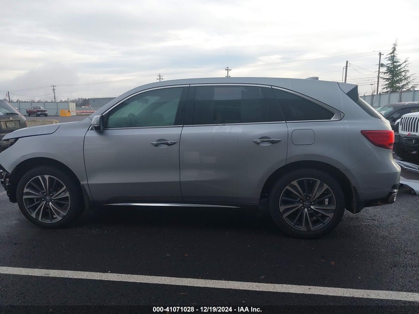 2019 ACURA MDX VIN: 5J8YD4H55KL017409