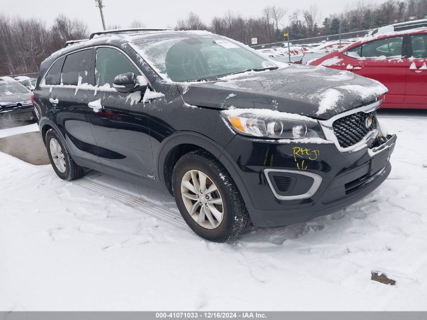 VIN 5XYPGDA31GG034530 2016 KIA Sorento, 2.4L Lx no.1