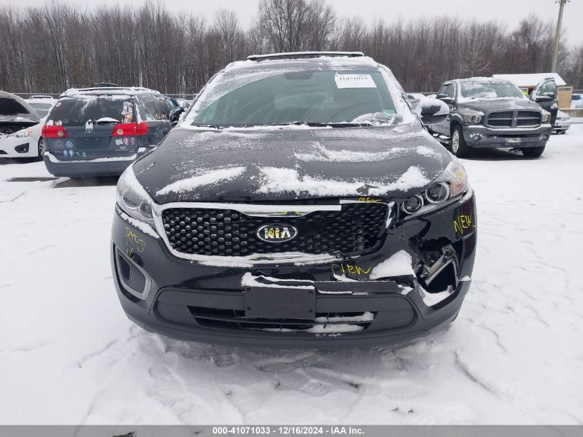 2016 Kia Sorento 2.4L Lx VIN: 5XYPGDA31GG034530 Lot: 41071033