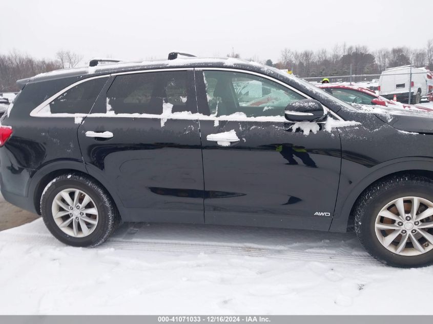 2016 Kia Sorento 2.4L Lx VIN: 5XYPGDA31GG034530 Lot: 41071033