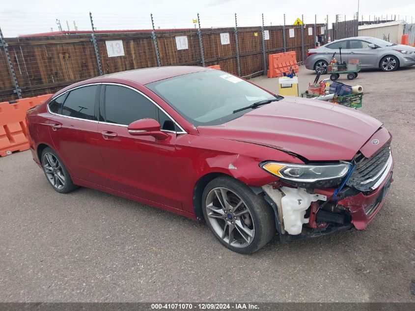 2014 FORD FUSION TITANIUM - 3FA6P0K92ER21974