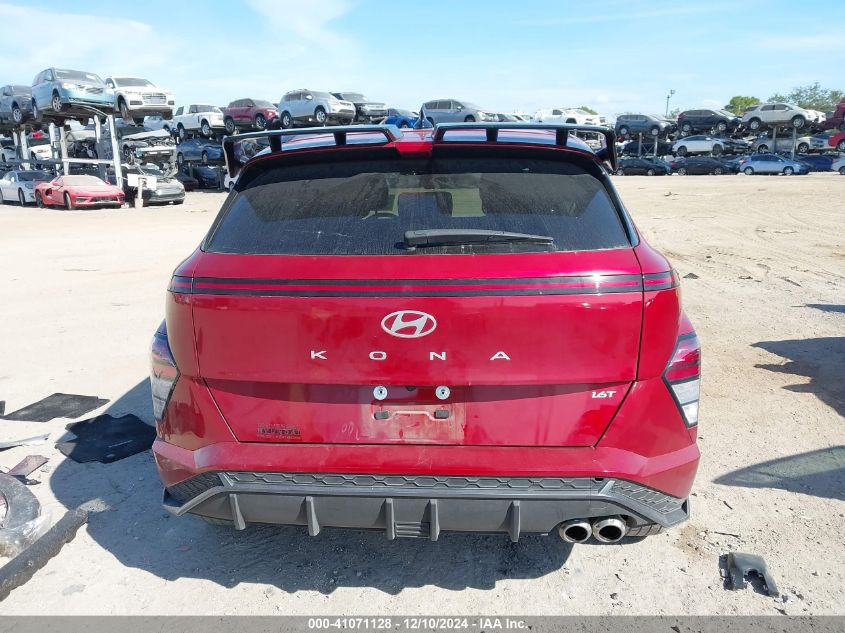 2024 Hyundai Kona N Line VIN: KM8HA3A33RU051942 Lot: 41071128