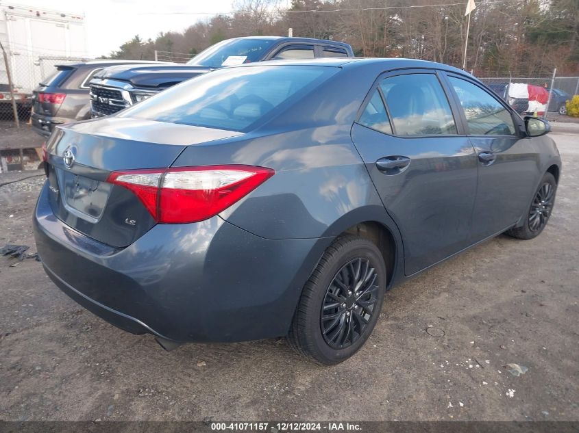 VIN 2T1BURHE5FC274102 2015 TOYOTA COROLLA no.4