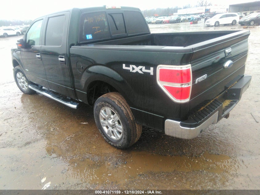 Vin: 1ftfw1et1cfb62996, lot: 41561159, ford f-150 xlt 20123