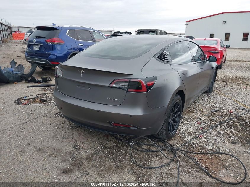 VIN 5YJ3E1EBXJF067979 2018 Tesla Model 3, Long Rang... no.4