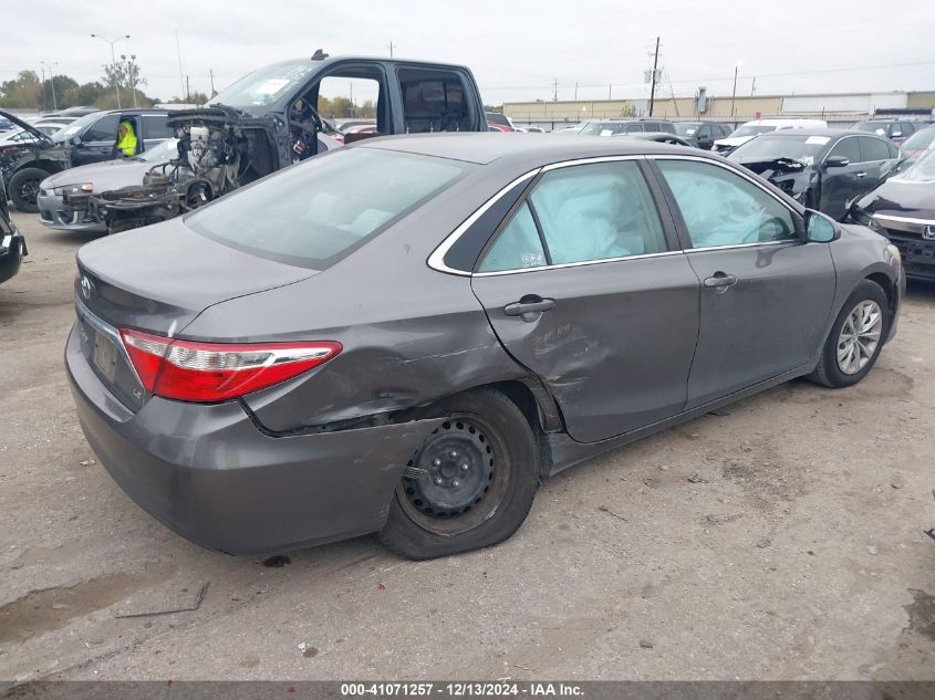 VIN 4T4BF1FK8FR514090 2015 Toyota Camry, LE no.4