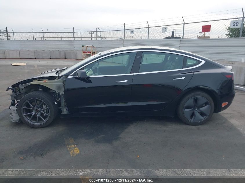 2020 Tesla Model 3 Long Range Dual Motor All-Wheel Drive VIN: 5YJ3E1EB0LF600098 Lot: 41071258