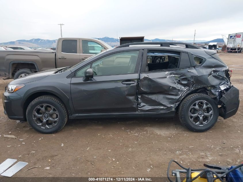 2022 Subaru Crosstrek Sport VIN: JF2GTHSC2NH287816 Lot: 41071274