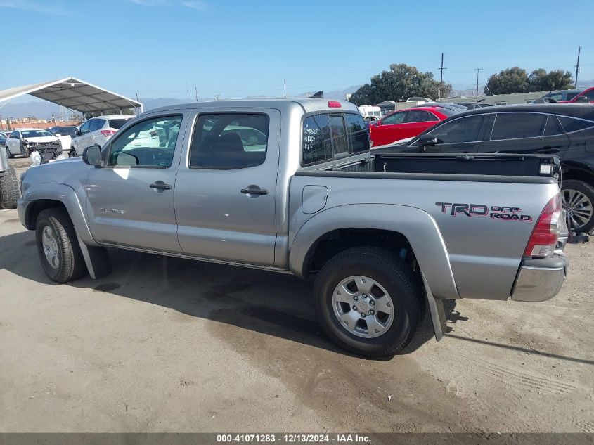 2015 Toyota Tacoma Double Cab Prerunner VIN: 3TMJU4GN4FM177920 Lot: 41071283