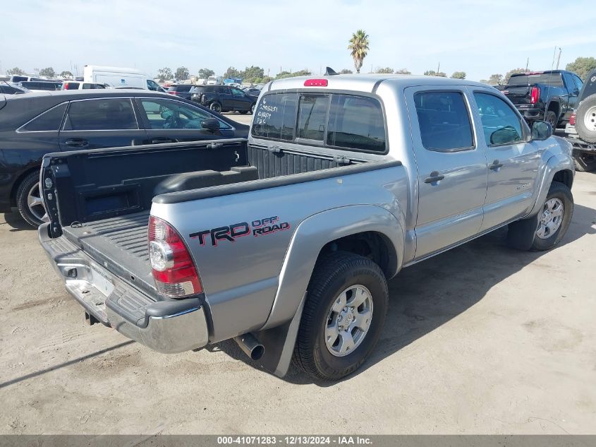 VIN 3TMJU4GN4FM177920 2015 Toyota Tacoma, Double Ca... no.4