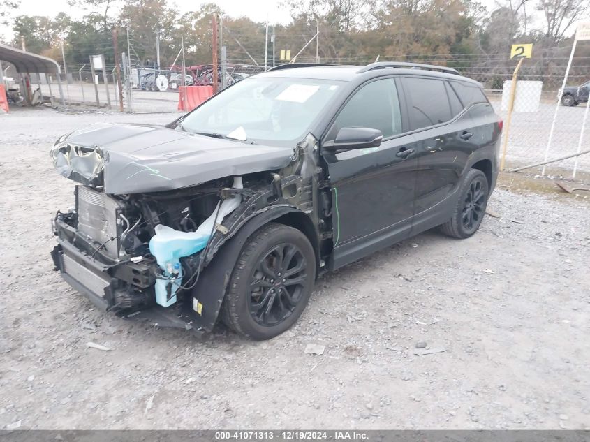 VIN 3GKALMEVXNL201765 2022 GMC Terrain, Fwd Sle no.2