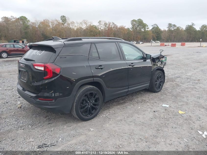 VIN 3GKALMEVXNL201765 2022 GMC Terrain, Fwd Sle no.4