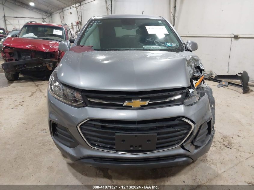 2020 Chevrolet Trax Ls VIN: 3GNCJNSB4LL144753 Lot: 41071321