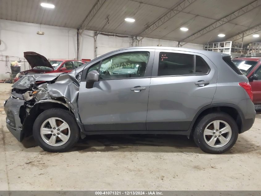 2020 Chevrolet Trax Ls VIN: 3GNCJNSB4LL144753 Lot: 41071321