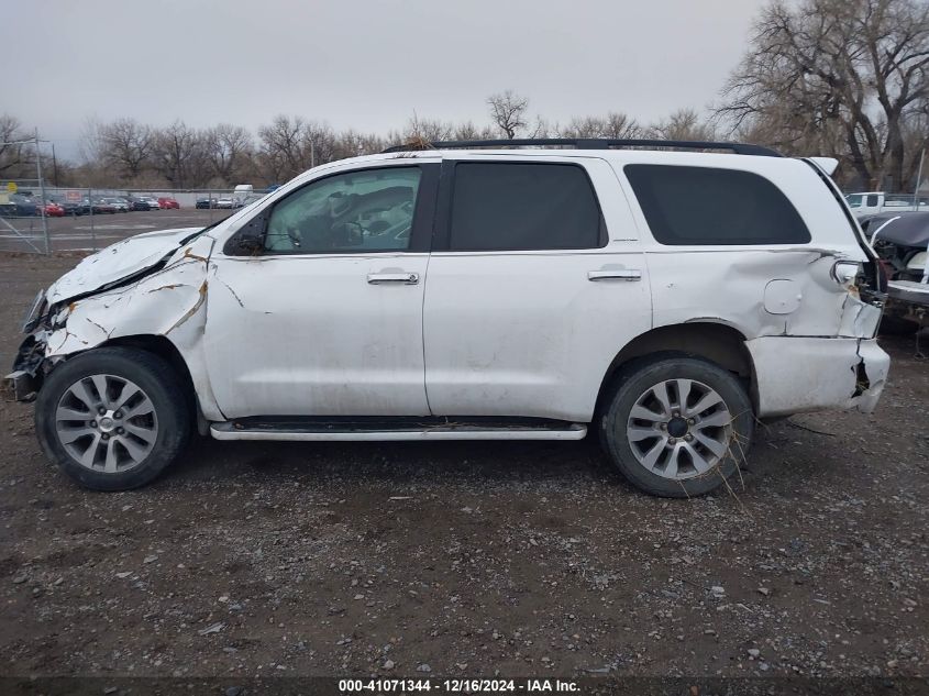 2015 Toyota Sequoia Limited 5.7L V8 VIN: 5TDKY5G10FS060606 Lot: 41071344