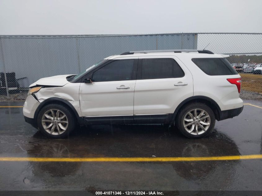 2013 Ford Explorer Xlt VIN: 1FM5K7D80DGC89611 Lot: 41071346