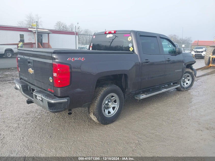 Vin: 3gcukpec1fg239407, lot: 41561395, chevrolet silverado 1500 ls 20154