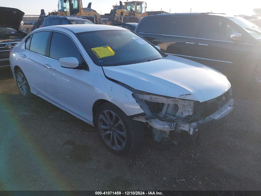 VIN 1HGCR2F51EA088299 2014 Honda Accord, Sport no.1