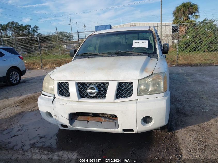 2004 Nissan Titan Xe VIN: 1N6AA07A64N551880 Lot: 41071487