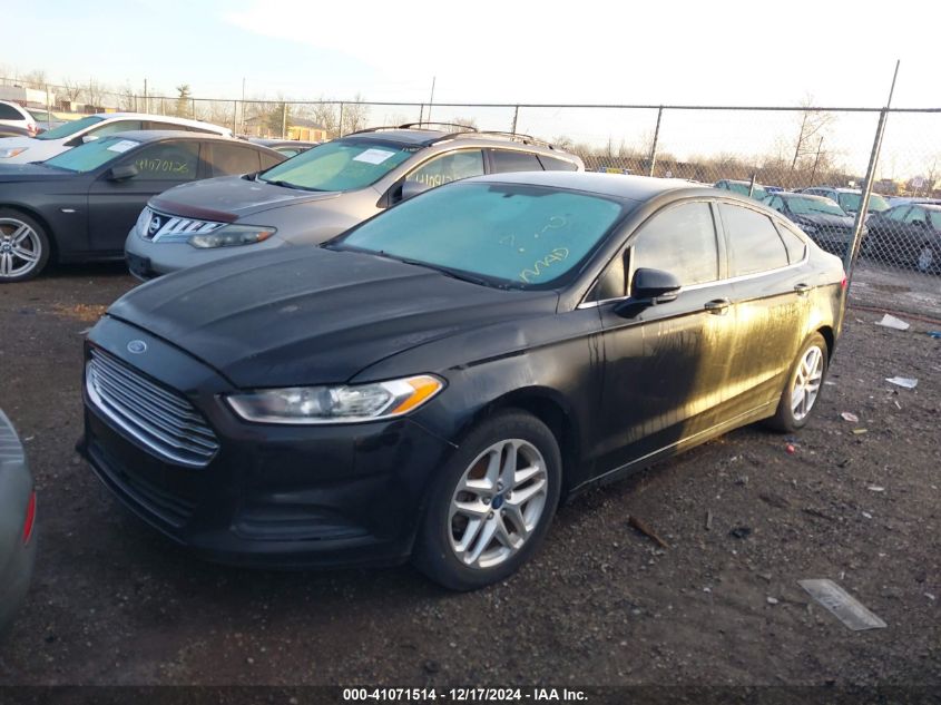 2013 FORD FUSION SE - 3FA6P0H72DR132948