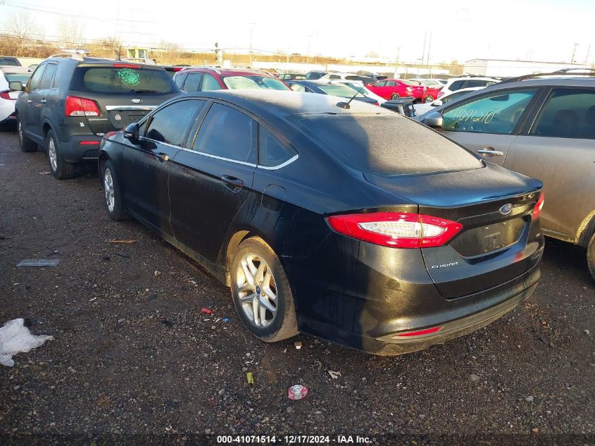 2013 FORD FUSION SE - 3FA6P0H72DR132948