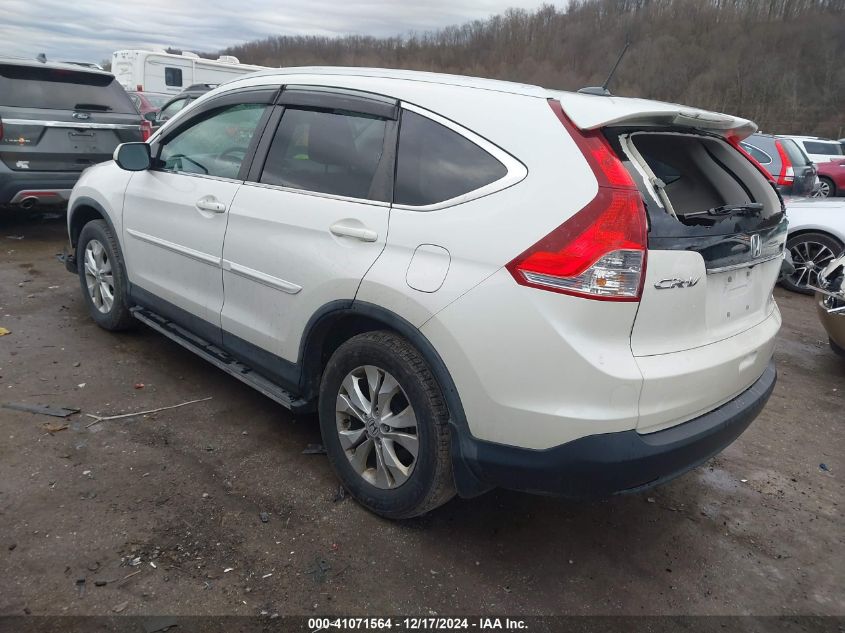 VIN 5J6RM4H7XEL098801 2014 Honda CR-V, Ex-L no.3